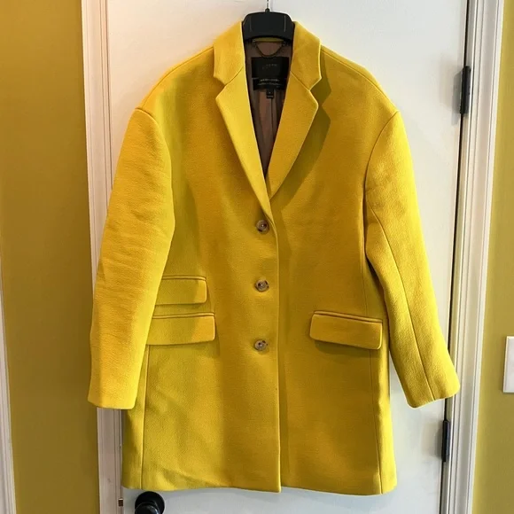 J. Crew Italian wool double cloth coat - Picture 2 of 12